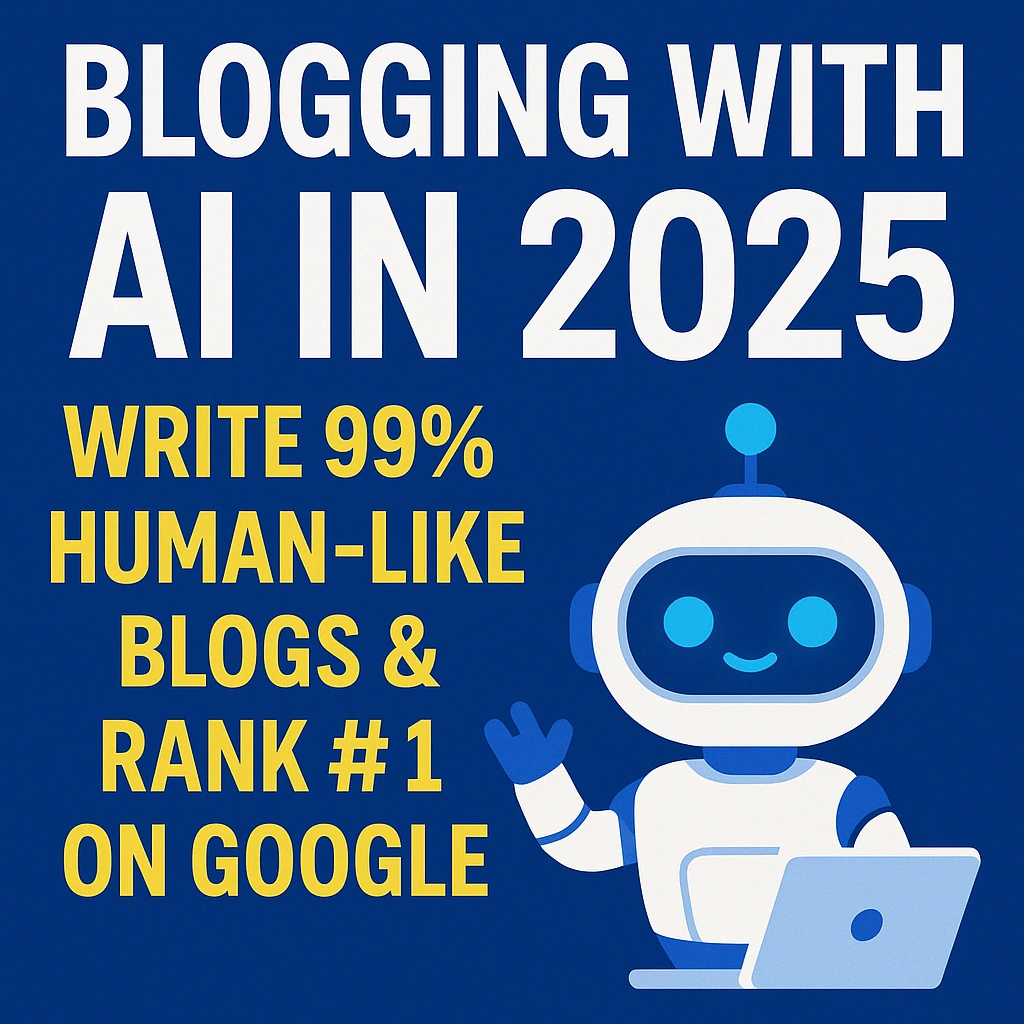 AI Blogging 2025: Write Human-Like Blogs & Rank #1 on Google