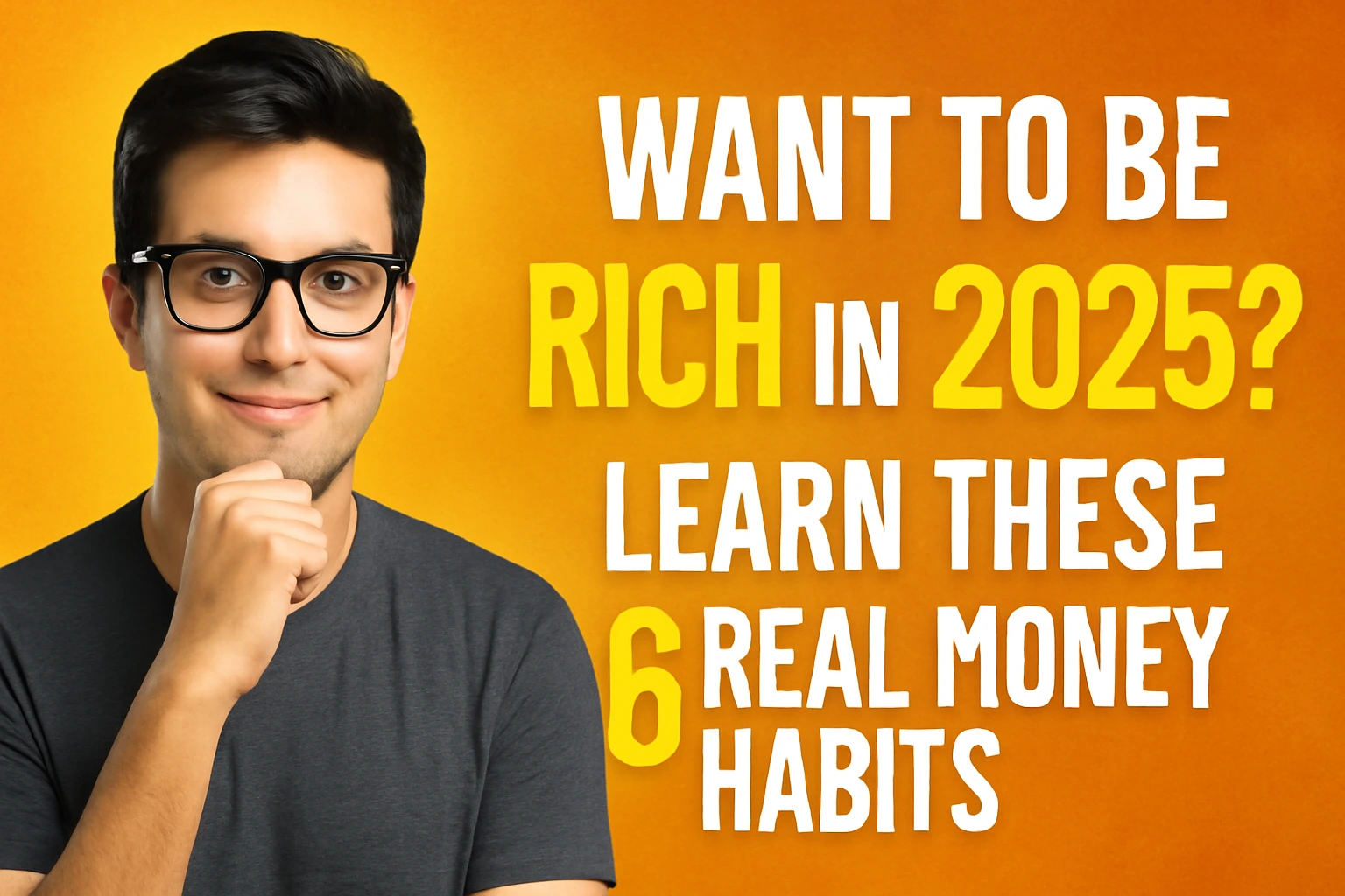 Stop Wasting Time! These 6 Money Habits Will Make You Rich in 2025